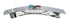 Native American Navajo Turquoise Coral Sterling Silver Hair Barrette JX131015